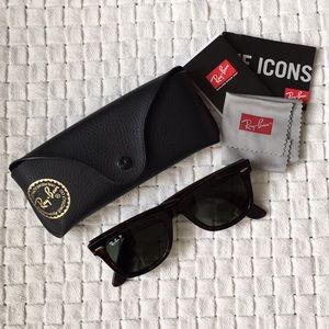 Polarized Ray-Ban classic WAYFARER RB2140 tortoise